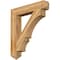 Ekena Millwork Balboa Arts & Crafts Rough Sawn Bracket, Western Red Cedar, 6"W x 36"D x 40"H BKT06X36X40BOA03RWR - alternate 1